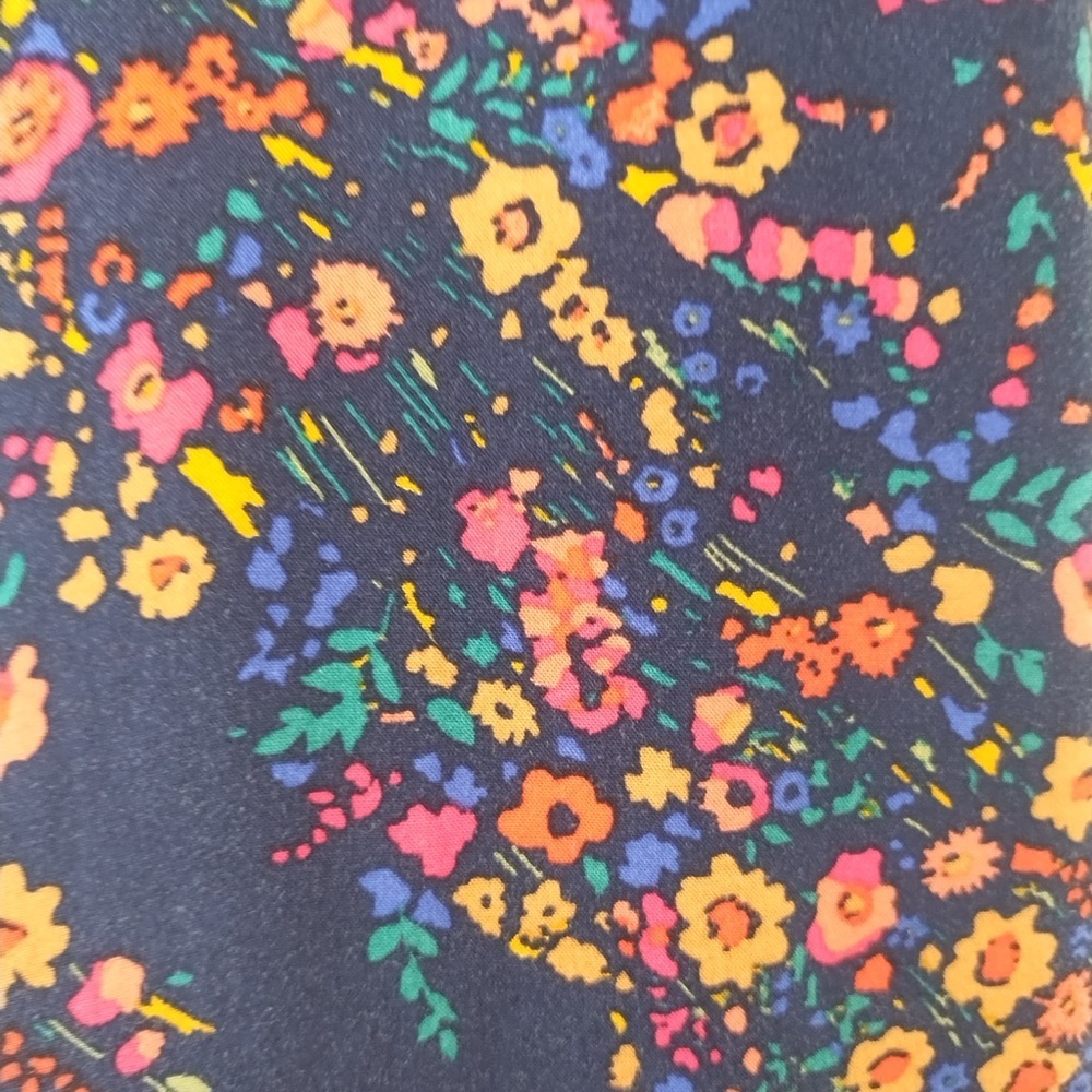 GAP Navy Floral Halter Sundress Sz S - Picture 8 of 10